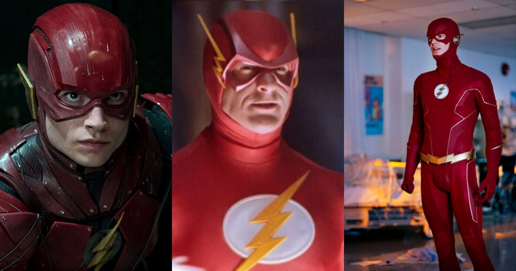 flash costumes through the years