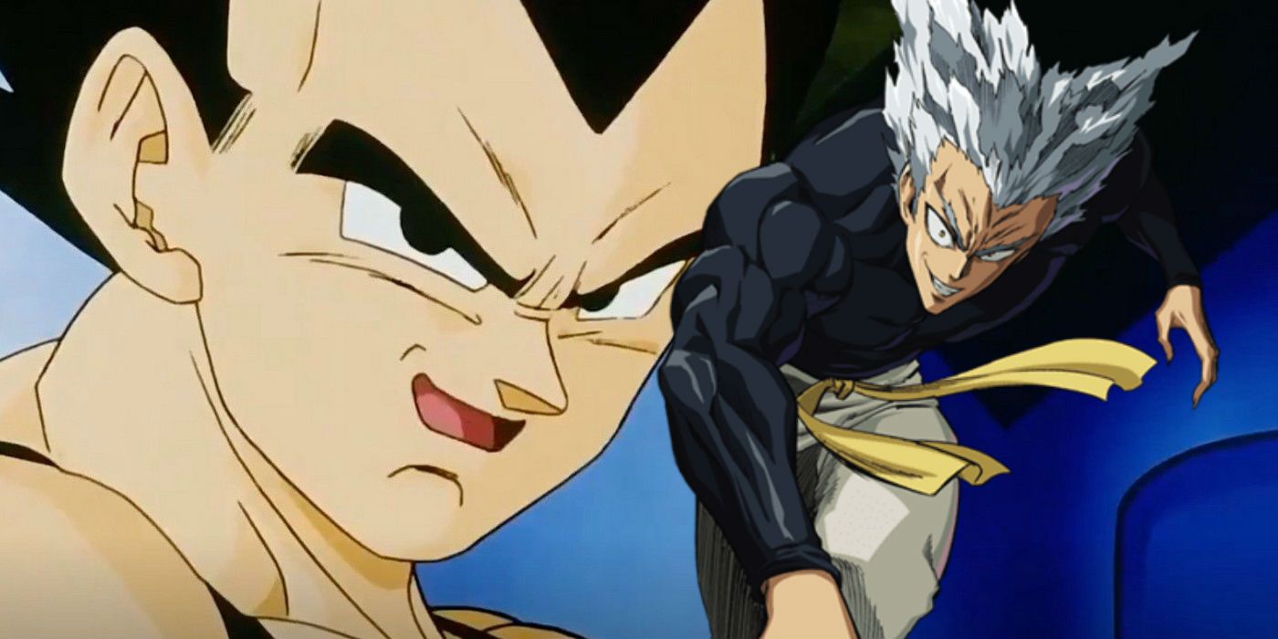 Vegeta in Dragon Ball and Garou in One-Punch Man