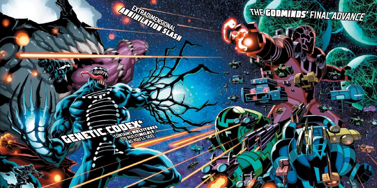 Venom The End Comic Space War