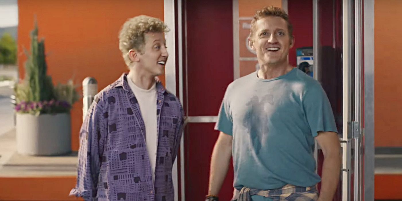 Bill & Ted 3: First Look At Old Bill In Walmart Super Bowl Commercial