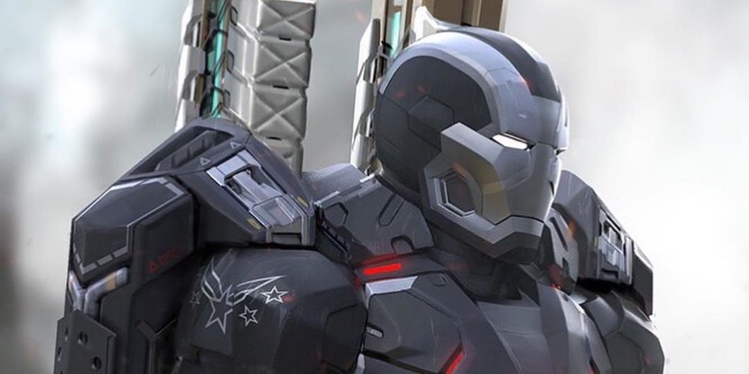 War Machine Endgame Cosmic Armor Fan Art