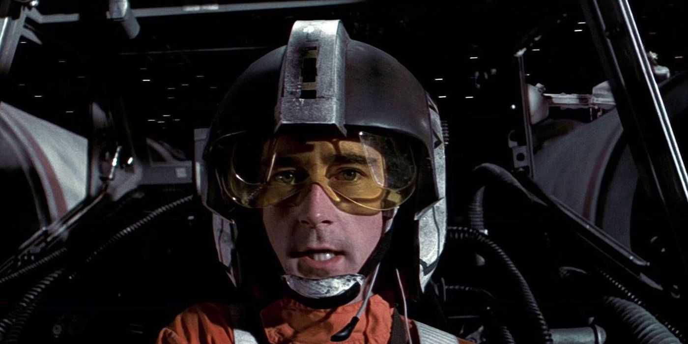 Wedge Antilles leading the Rogue Squadron.