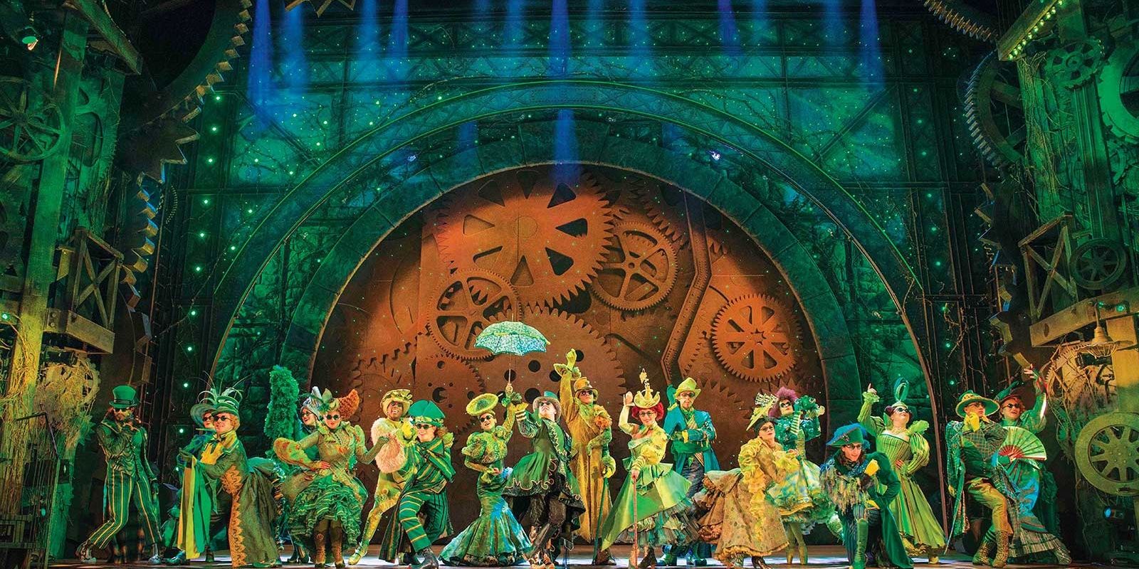 Wicked the Musical ensemble