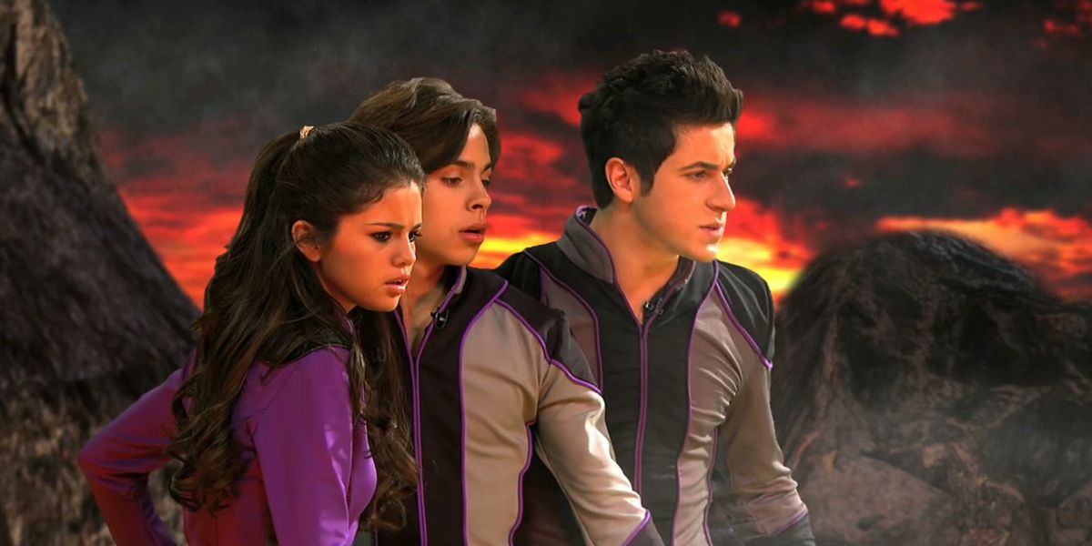 Alex Russo in the wizard competition in Wizards of Waverly Place.