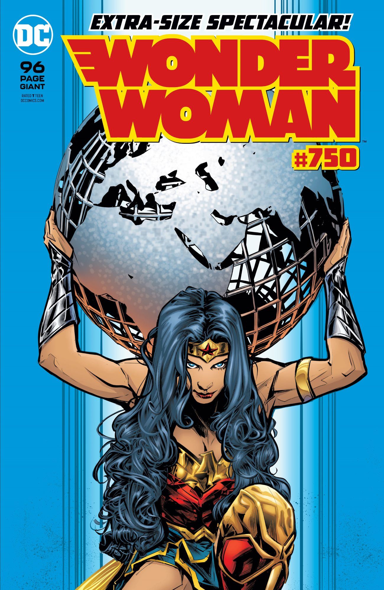 Wonder Woman 750 Comic Cover Art