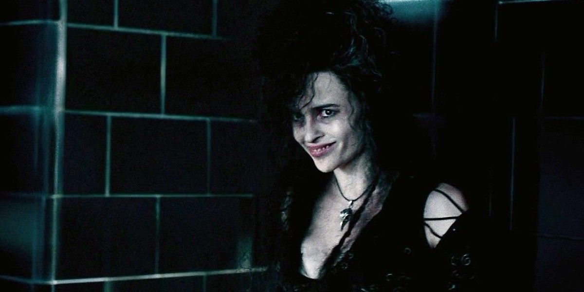 Bellatrix se vangloria de ter acabado de assassinar Sirius Black no ministério da magia durante a Ordem da Fênix