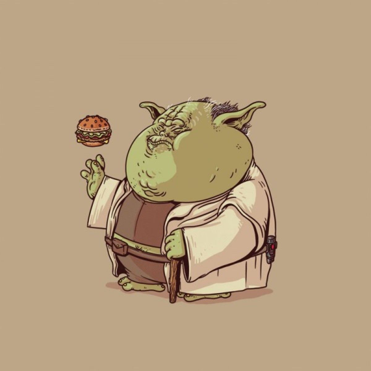 10 Fan Versions Of Chonky Star Wars Characters That Are Too Adorable