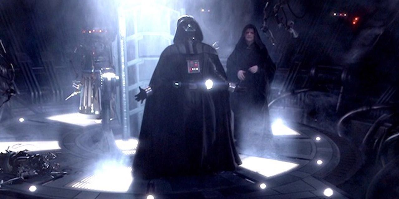 Vader screams no in Star Wars Episode III