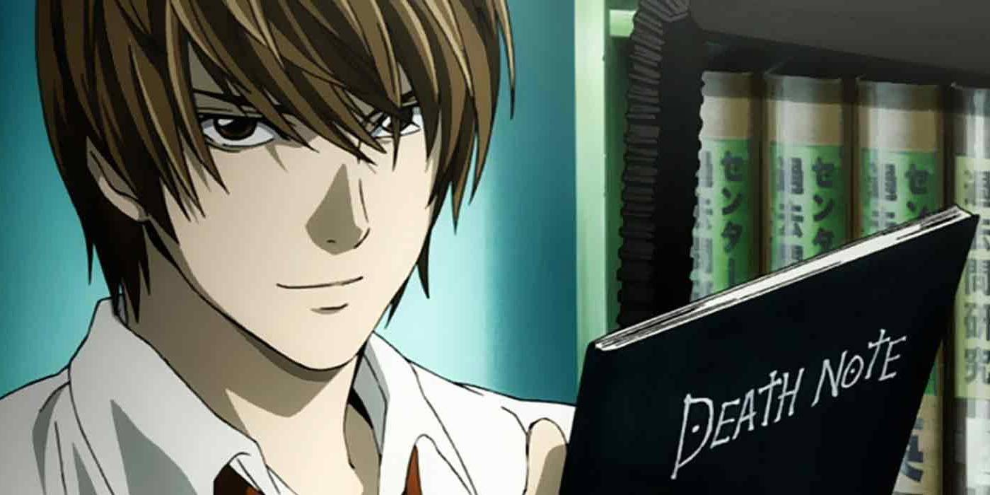 death note anime book