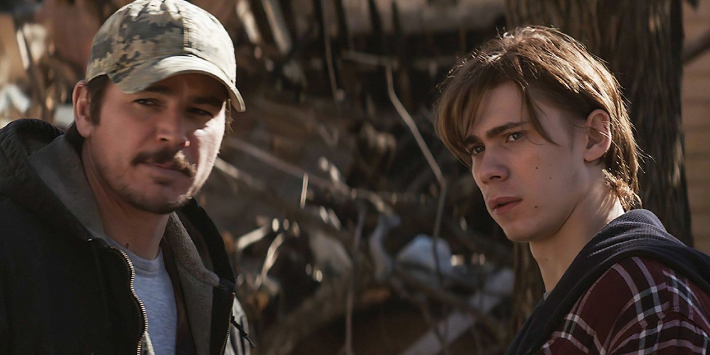 Owen Teague and Josh Harnett in Inherit The Viper