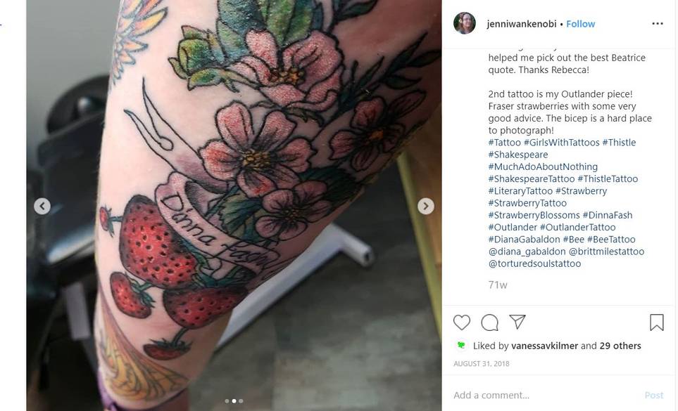 10 Outlander Tattoos Only Devoted Fans Will Understand 10 Outlander Tattoos Only Devoted Fans Will Understand