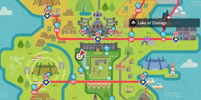 Pokemon Sword and Shield Lake of Outrage