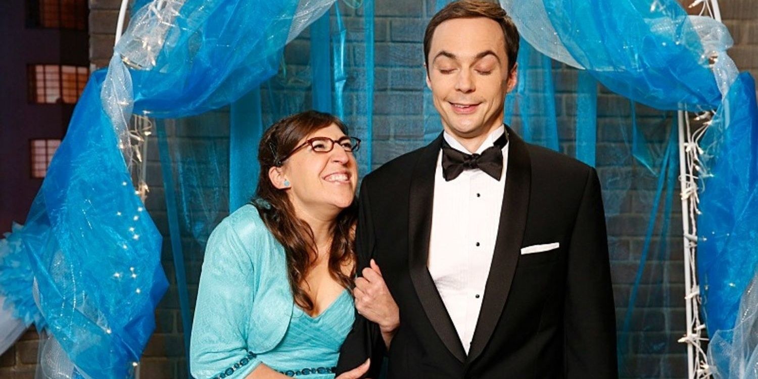 Sheldon and Amy at prom on TBBT