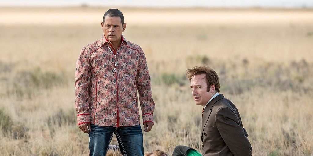 Tuco has Jimmy tied up in Better Call Saul