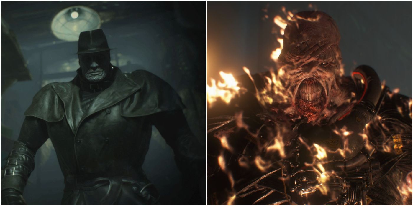 resident evil mr x vs nemesis