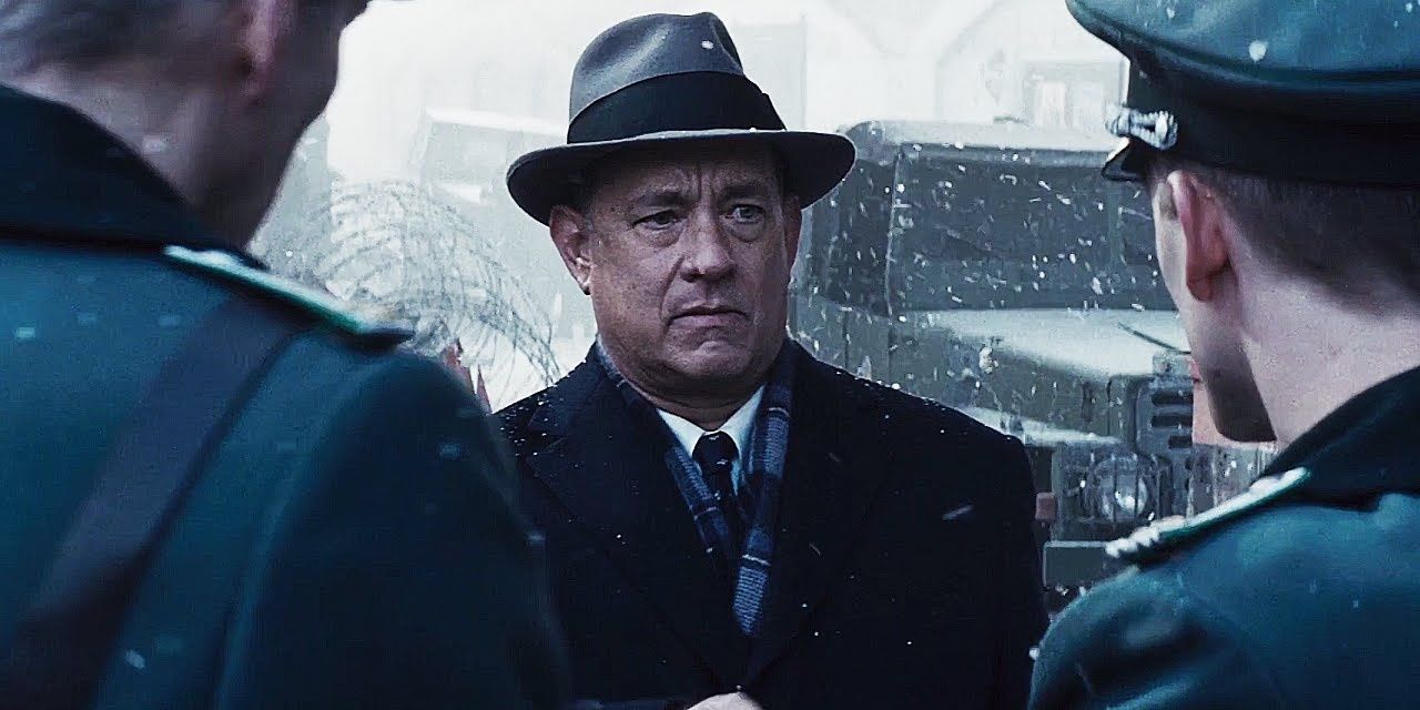 Tom Hanks in Berlin in Bridge of Spies