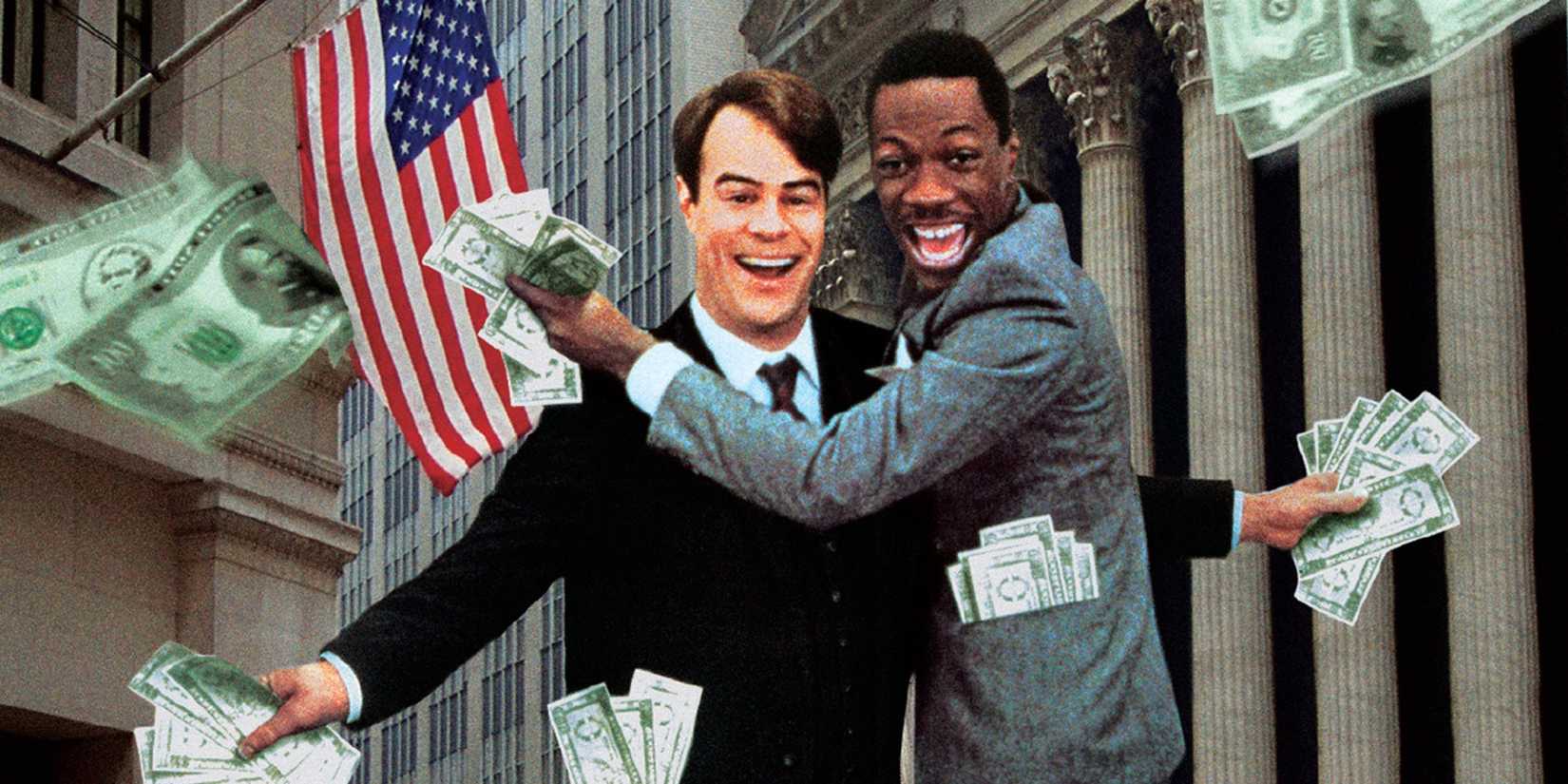 Trading Places Eddie Murphy and Dan Akroyd poster