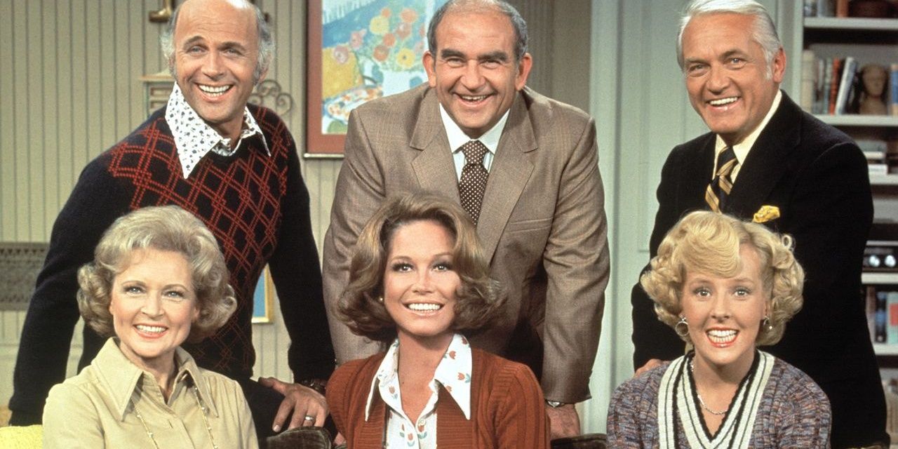 The cast of The Mary Tyler Moore Show