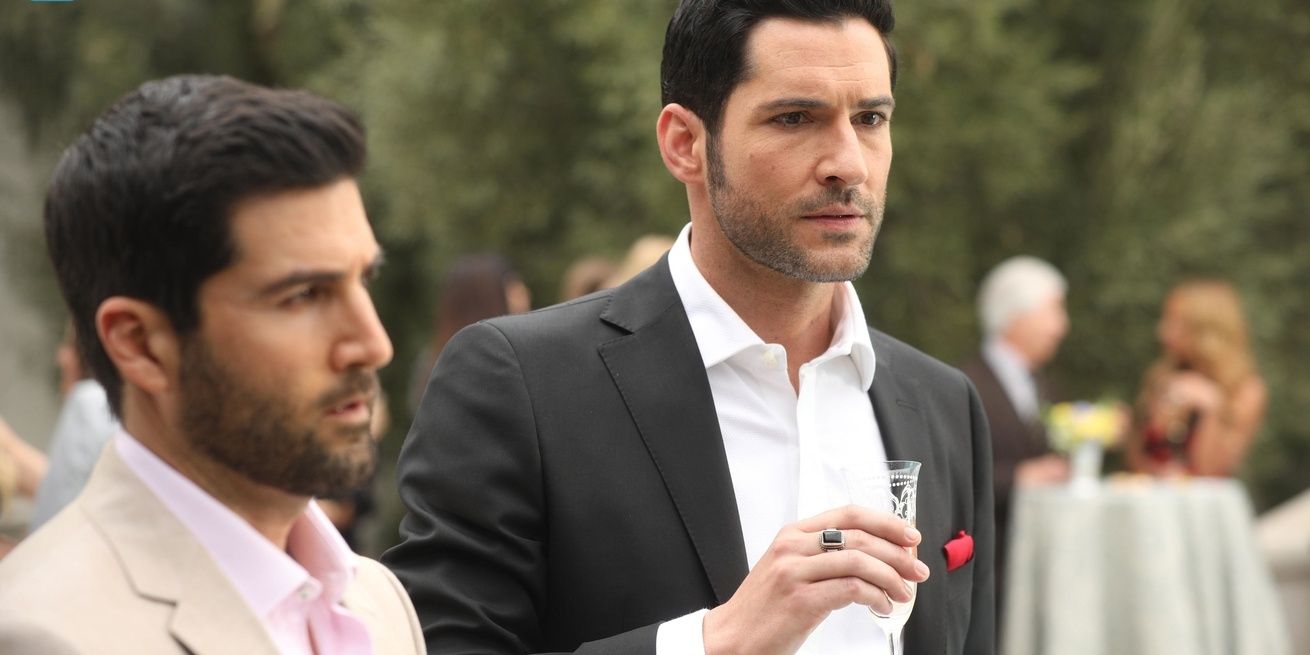 Lucifer saves Chloe in &quot;A Devil of My Word&quot; on the show Lucifer season 3