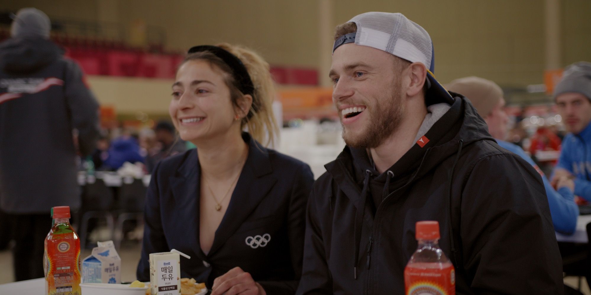 Alexi Pappas and Gus Kenworthy in Olympic Dreams