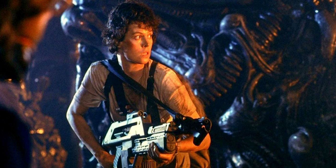 Sigourney Weaver in Aliens