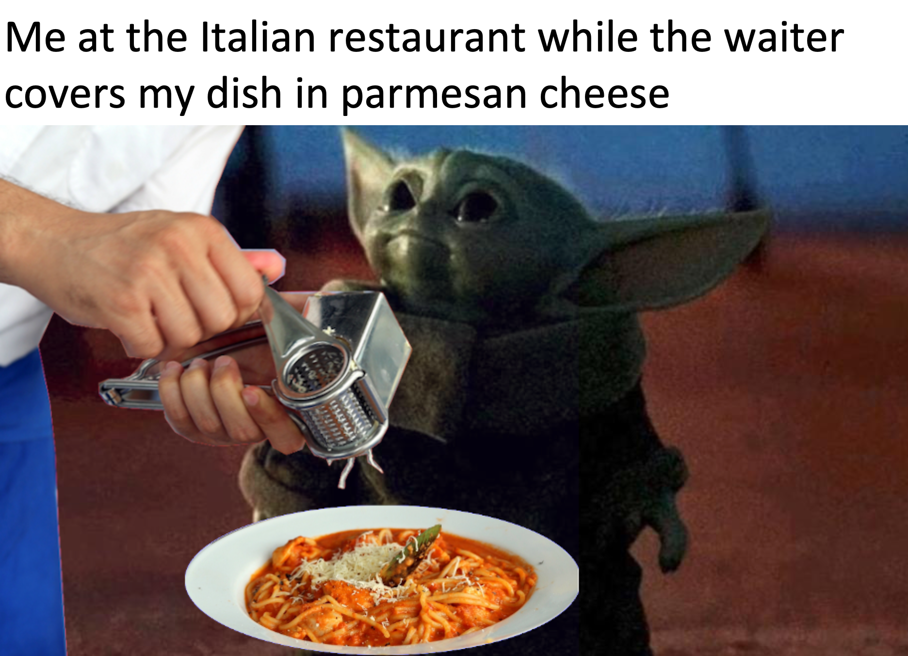 Baby Yoda Food Meme 3