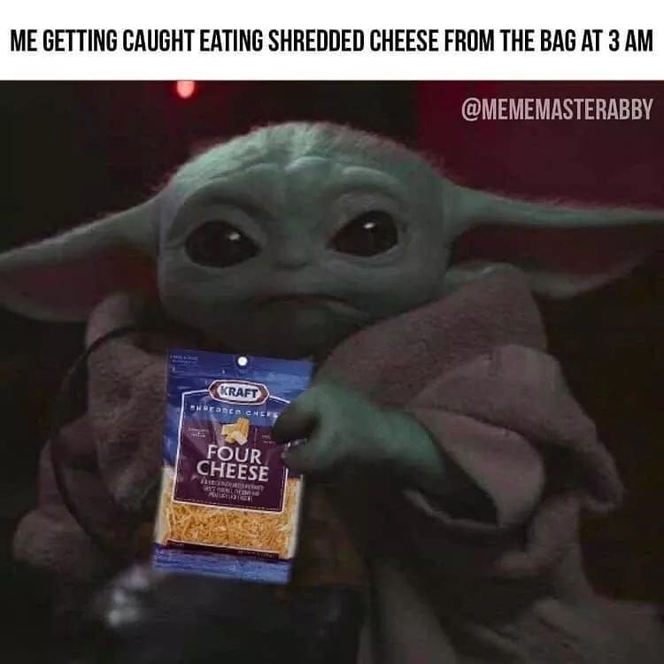 Baby Yoda Food Meme 6