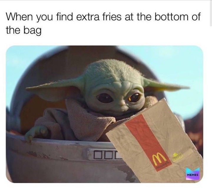 Baby Yoda Food Meme 8