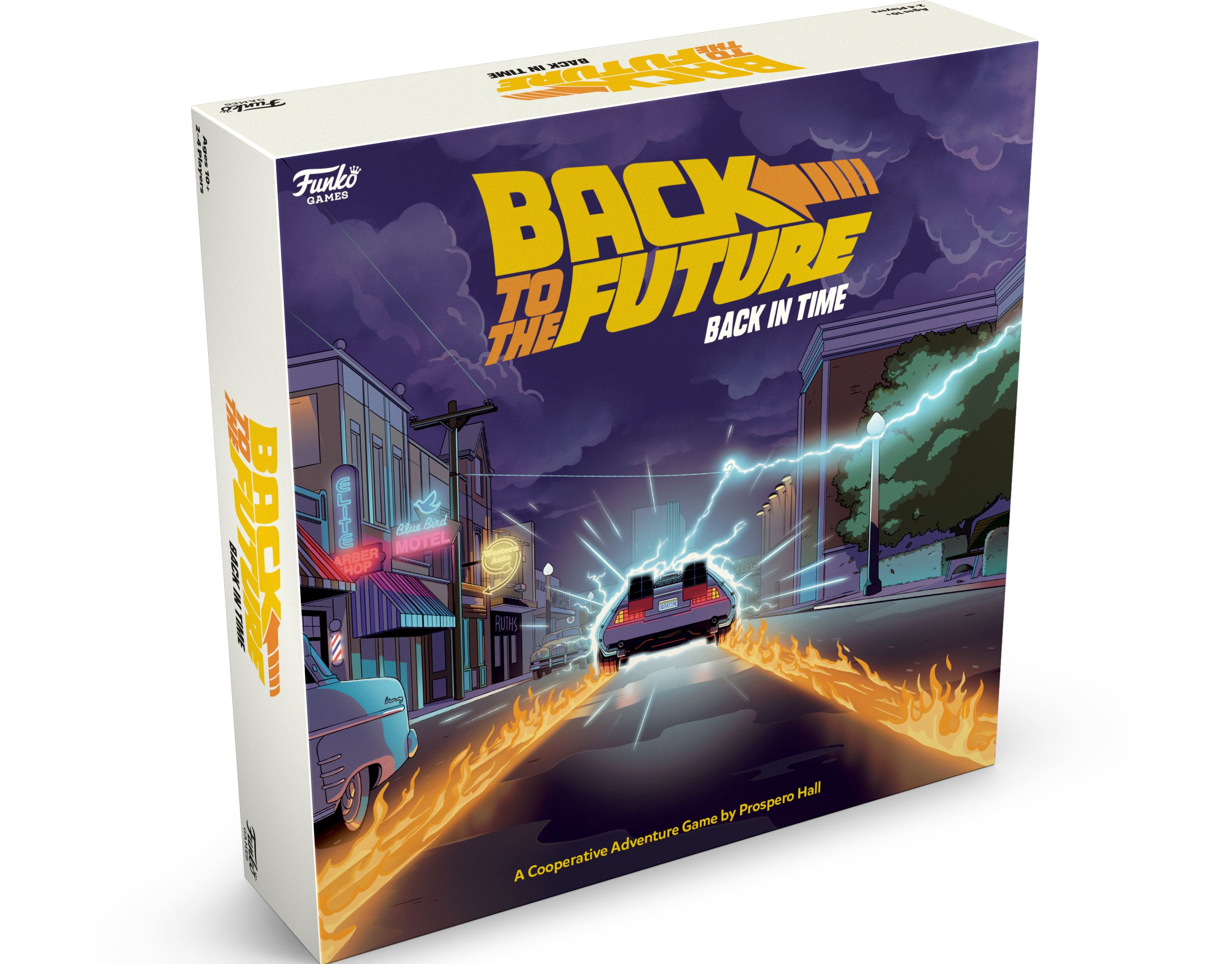 Back to the Future Back in Time Box Art Left