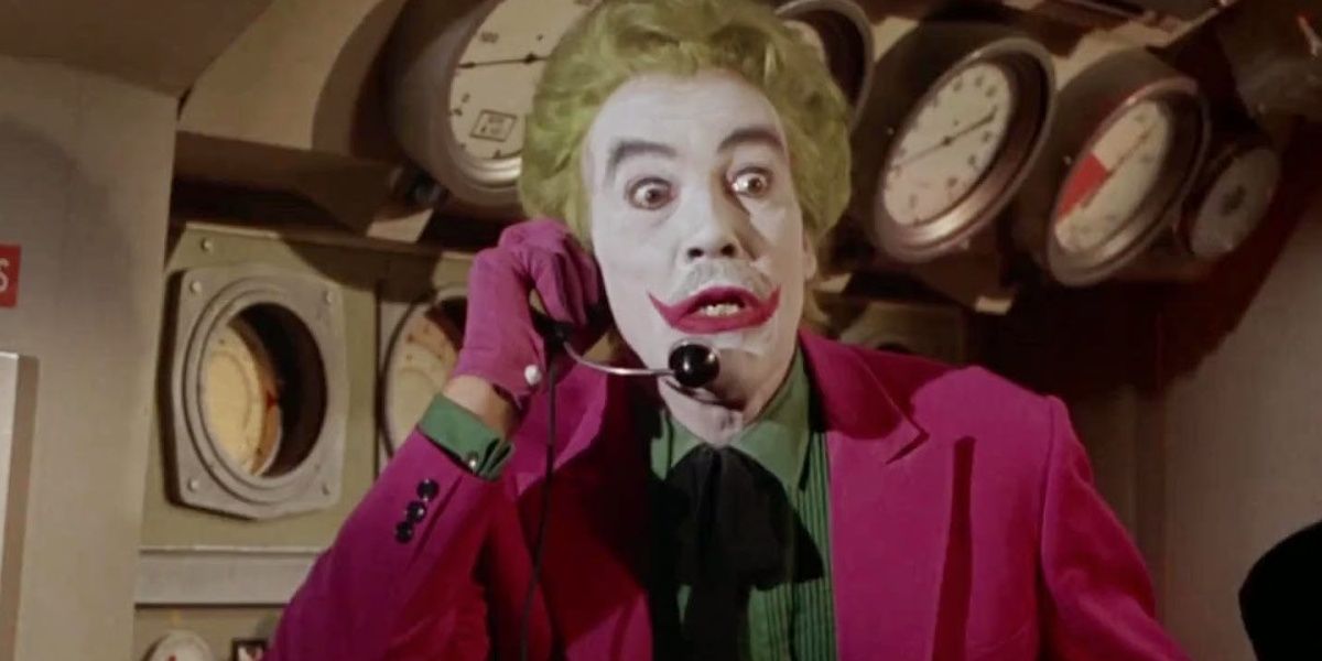 The Joker makes a phone call in Batman 66