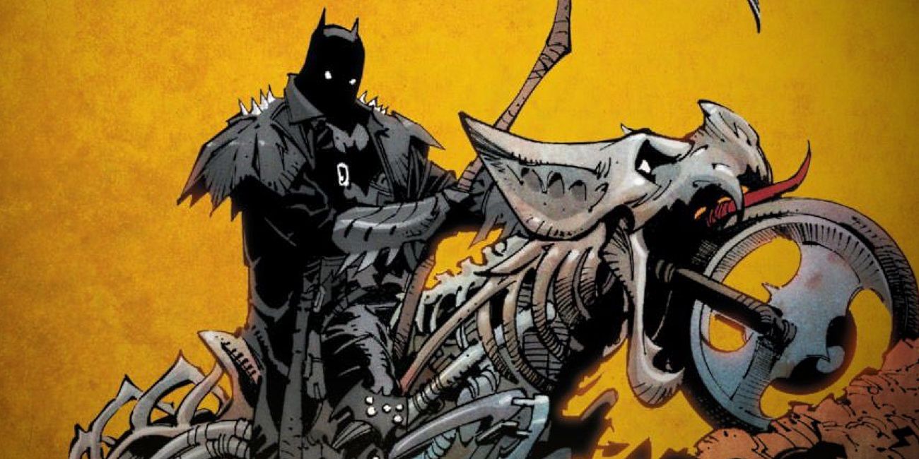 Batman Death Metal Motorcycle Comic