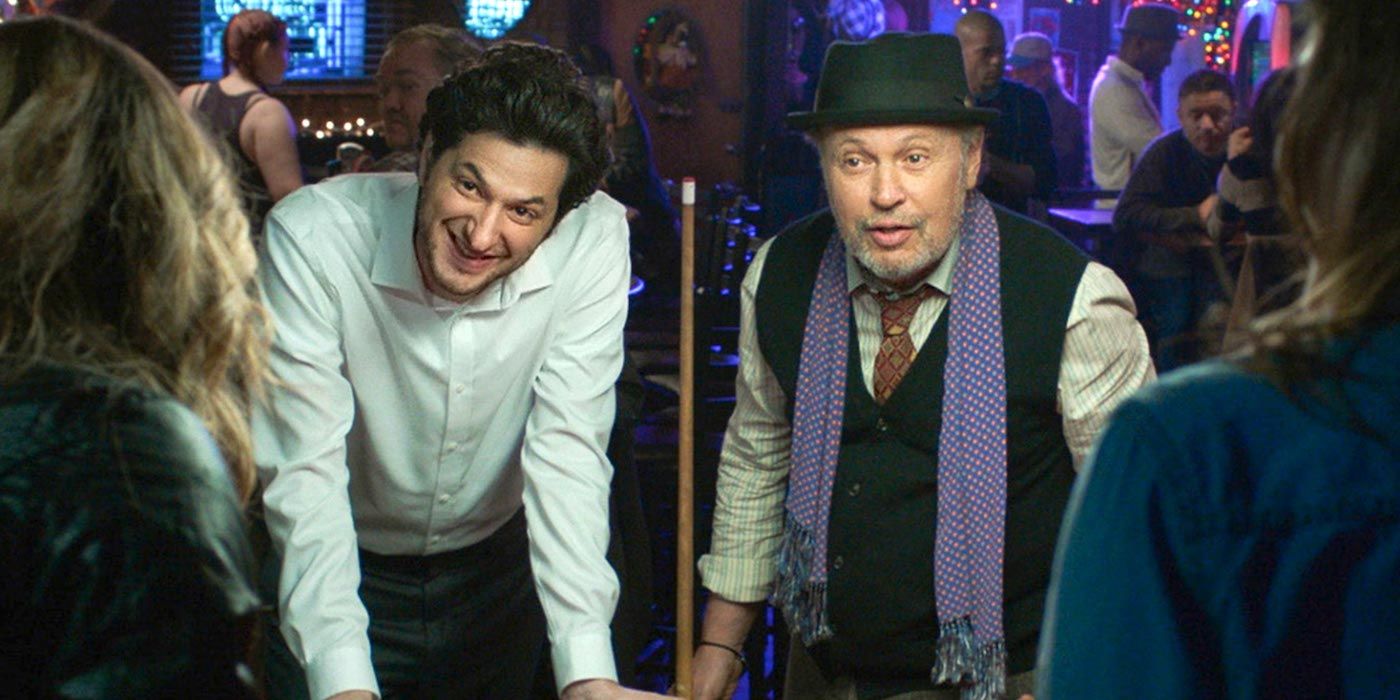 Ben Schwartz and Billy Crystal in Standing Up Falling Down