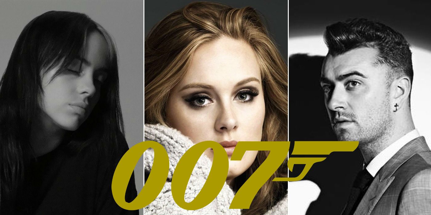Billie Eilish Adele and Sam Smith James Bond 007 themes
