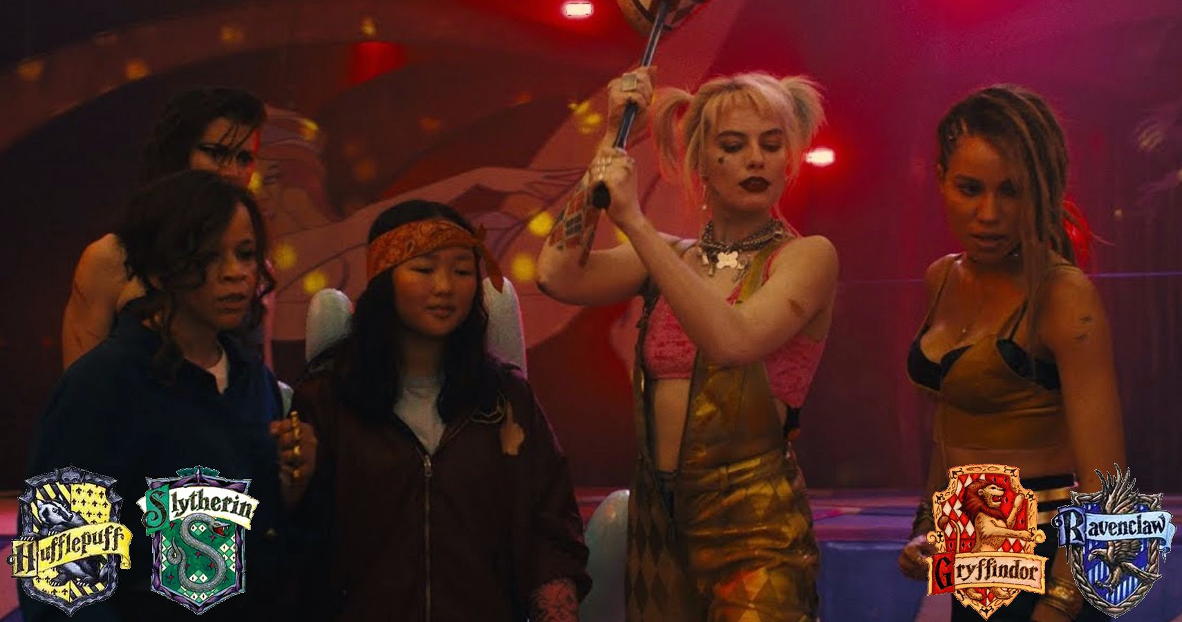 Birds Of Prey Movie Characters Hogwarts Houses