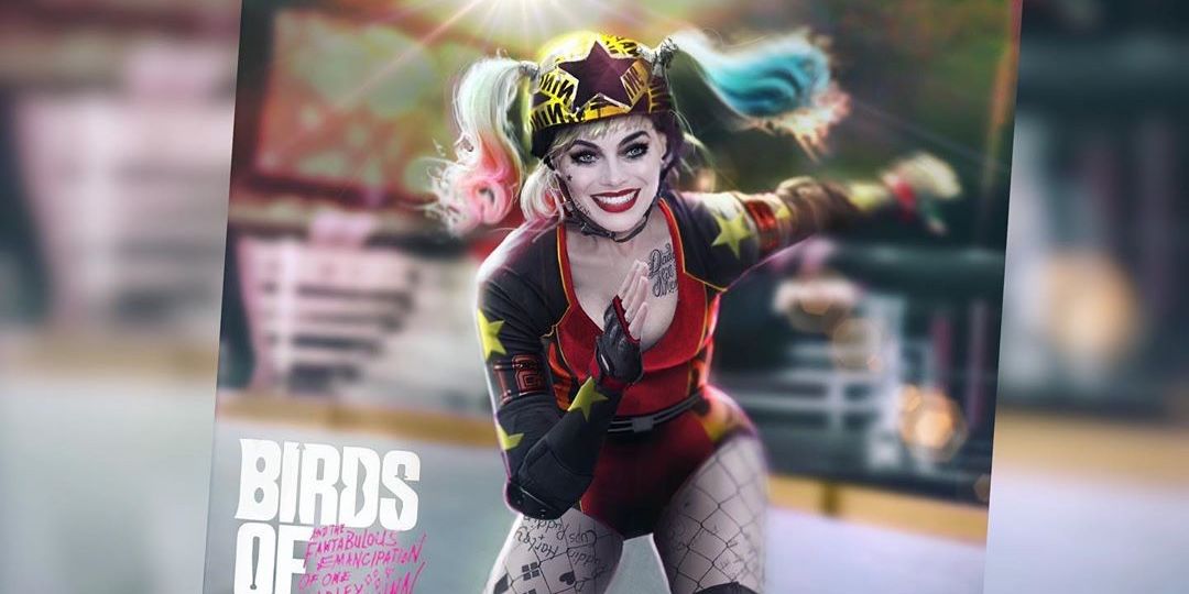 Birds of Prey Harley Quinn Roller Derby Costume Concept Art