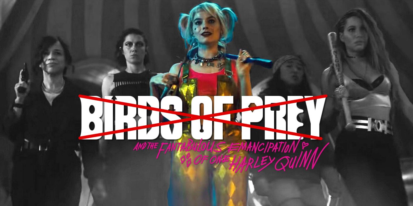 Birds of Prey Harley Quinn Title