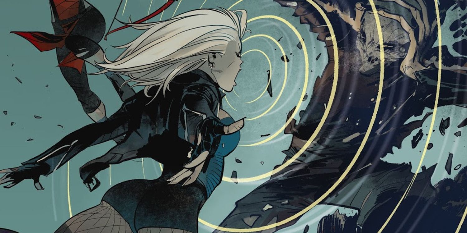 Black Canary Fights The Ninth Circle in Green Arrow Canary Cry