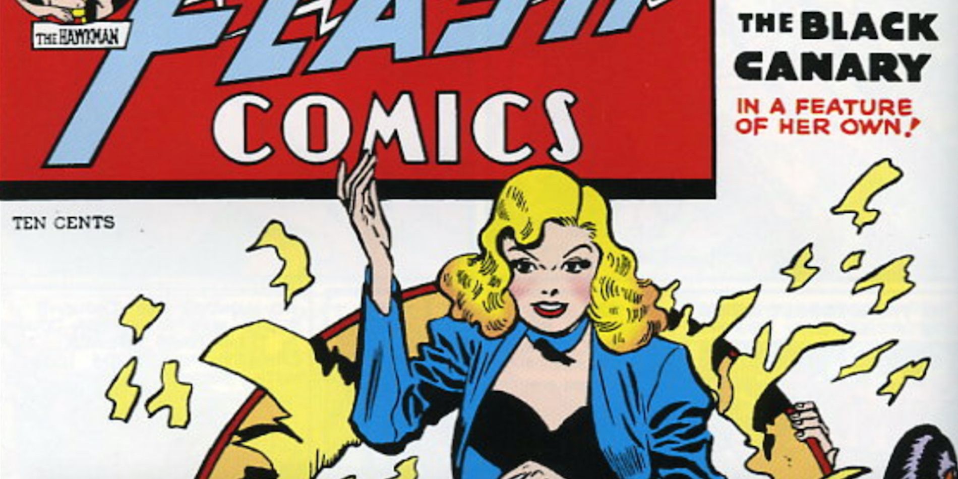 Black Canary In Flash Comics