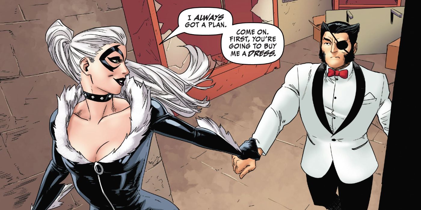 Black Cat chooses to date Wolverine in the Spider-Man comics