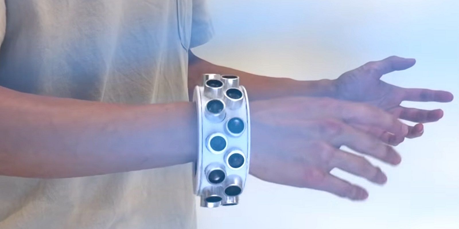 Anti-Alexa bracelet worn