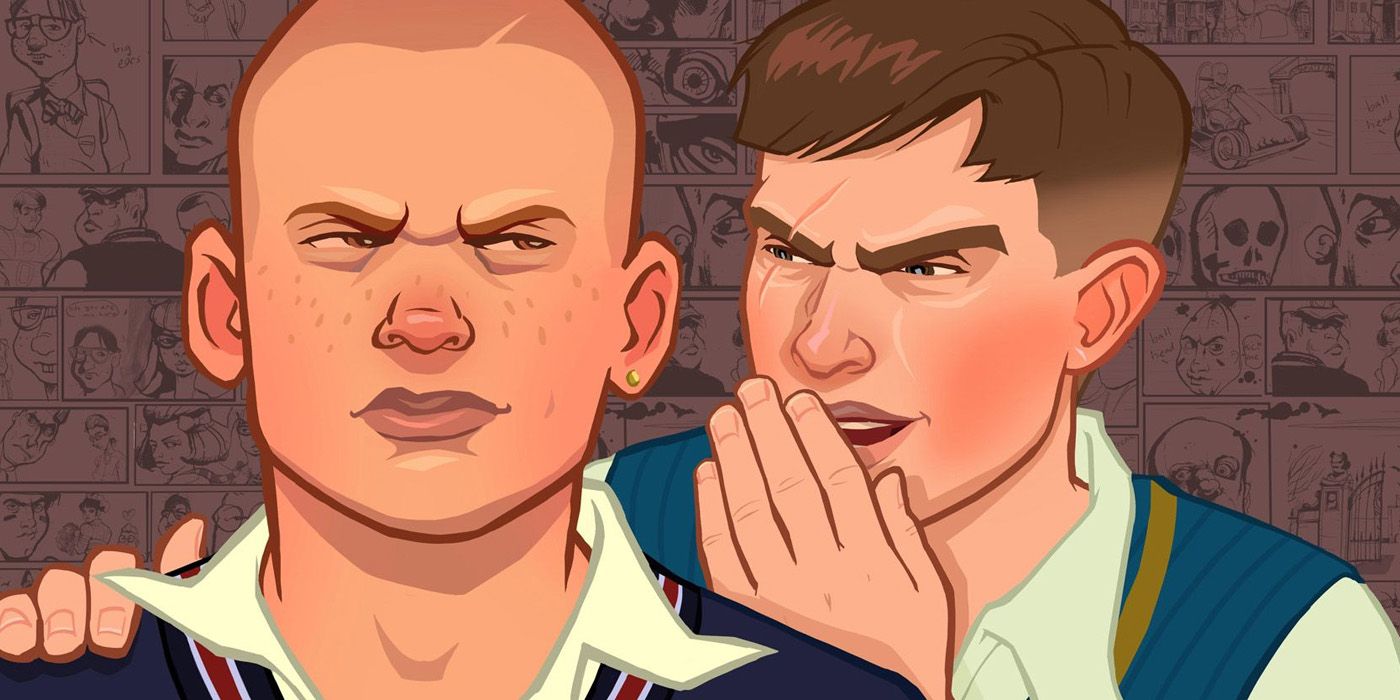 A promo image featuring two characters from Bully