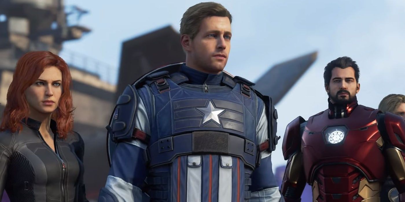 Captain America Black Widow Iron Man Marvel's The Avengers