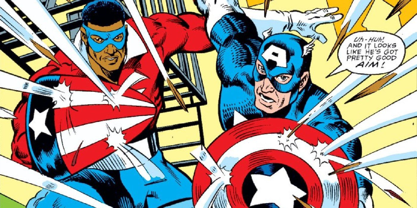Captain America US Agent and Battlestar from Marvel Comics