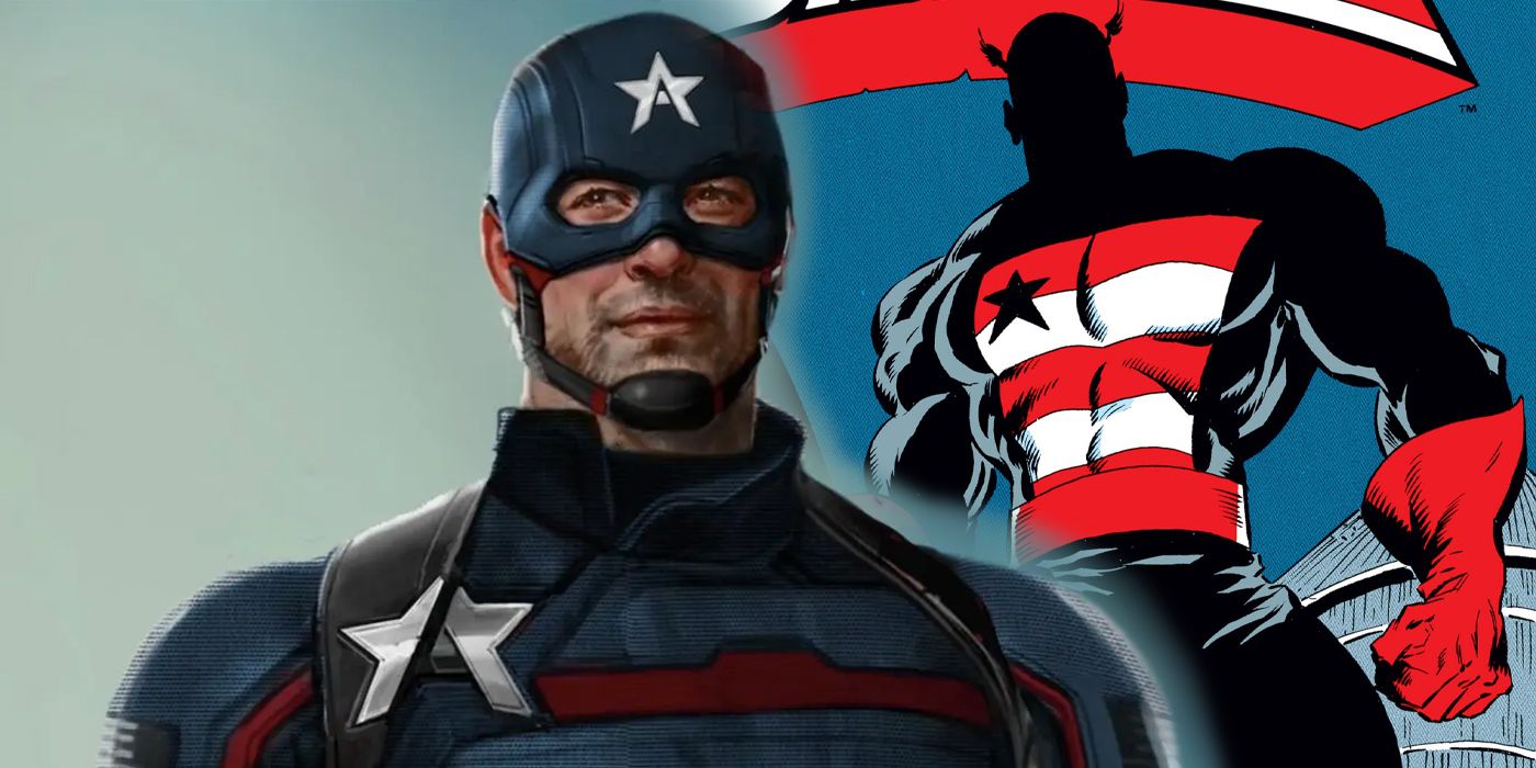 An image of John Walker as Captain America and US agent