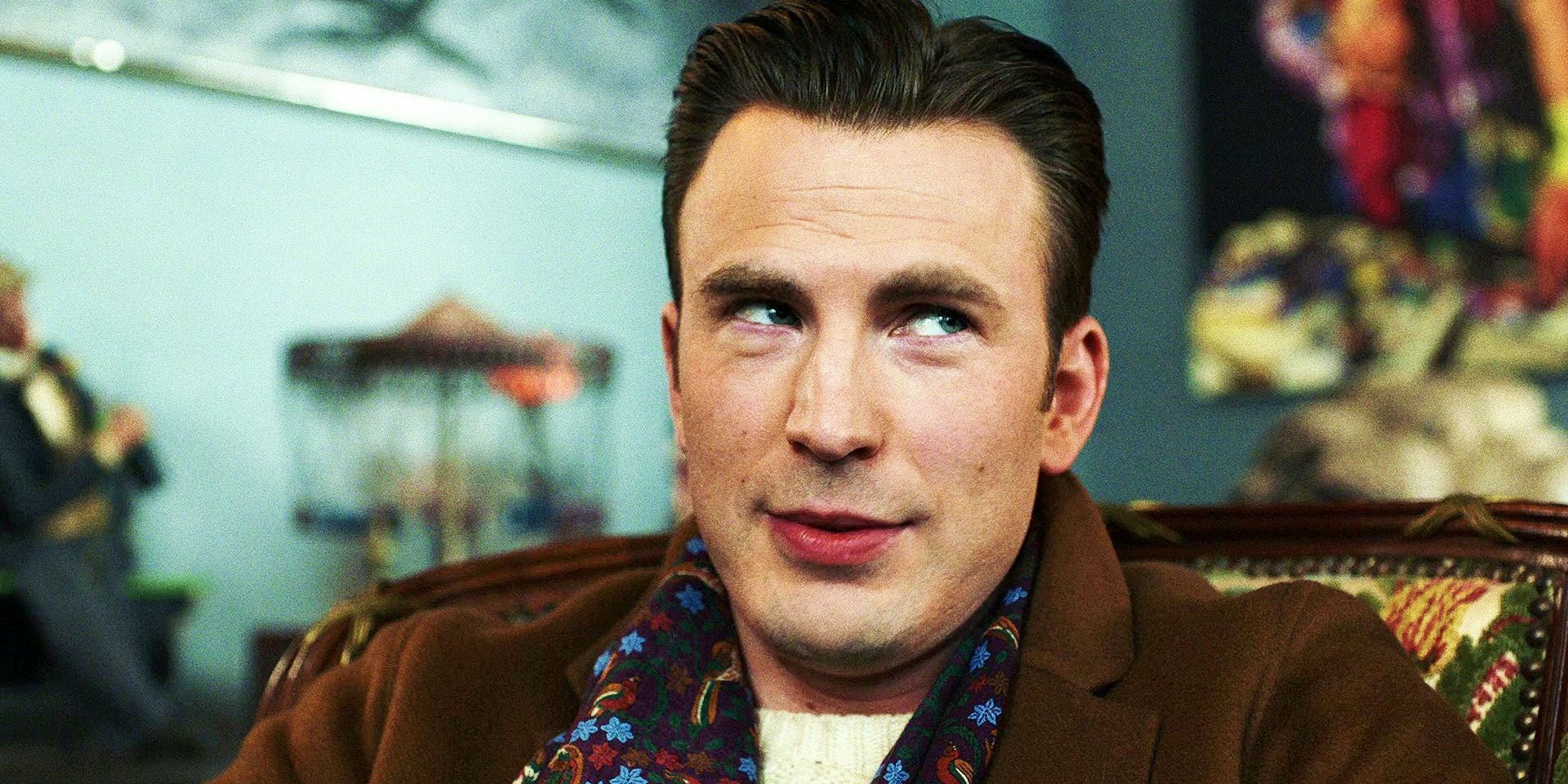 Chris Evans as Ransom Drysdale in Knives Out