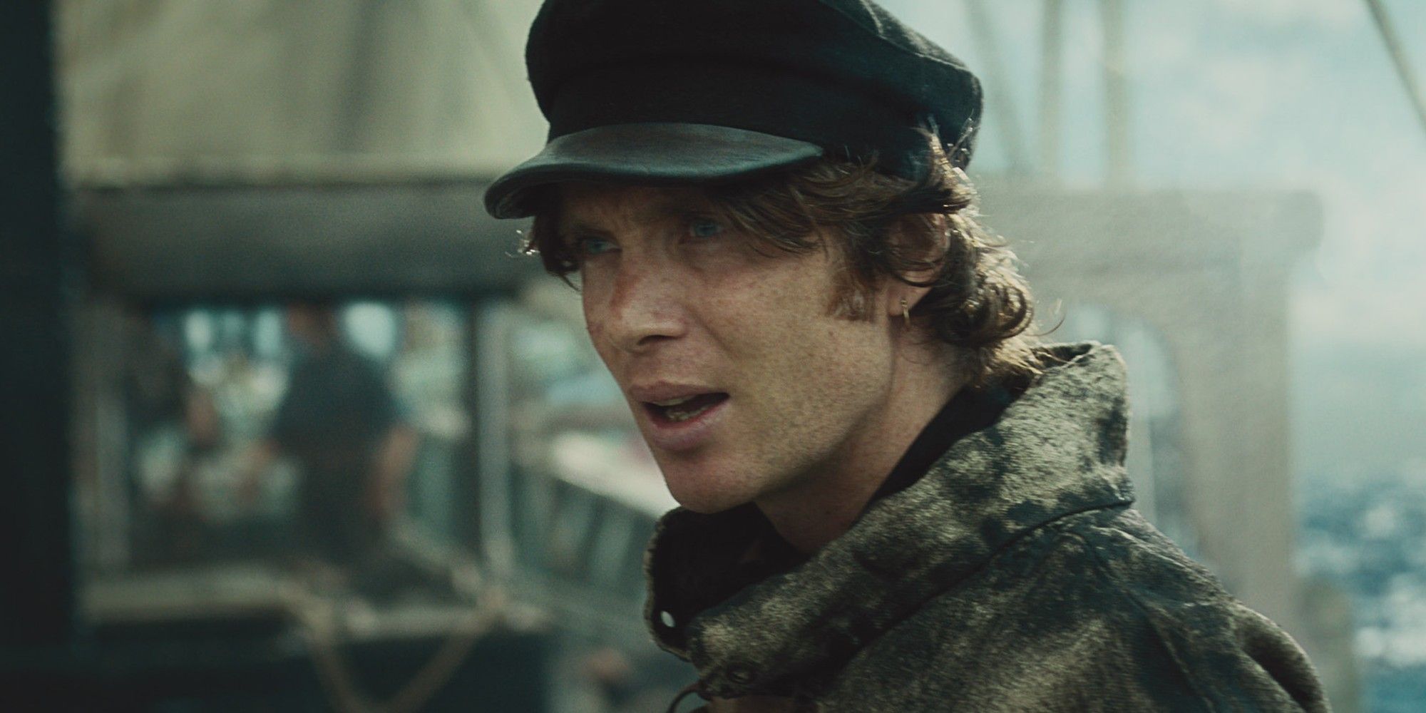 Cillian Murphy on a boat in In the Heart of the Sea
