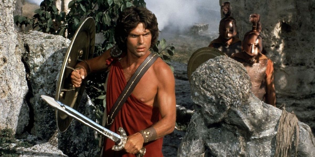 Perseus with a sword in Clash of the Titans