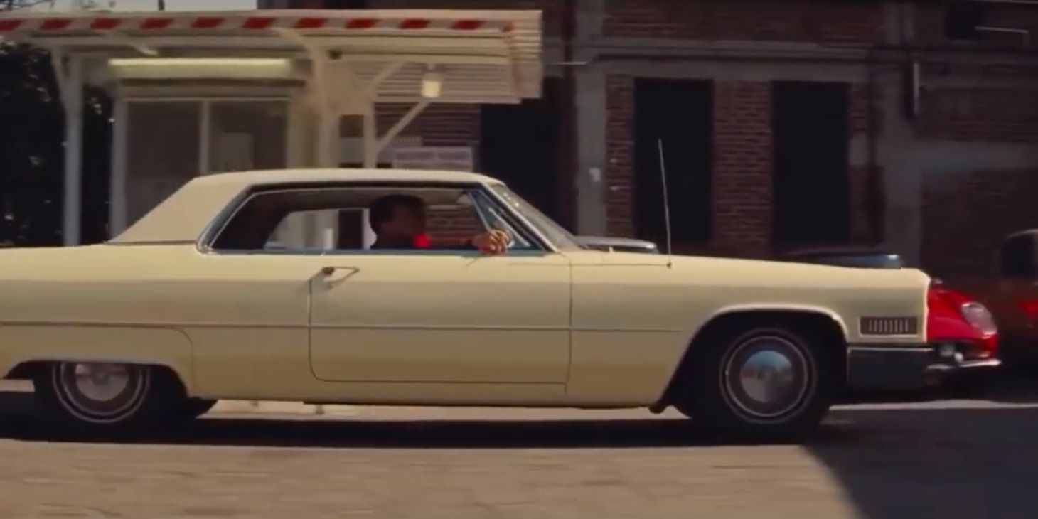 Cliff and Rick driving in Once Upon a Time in Hollywood