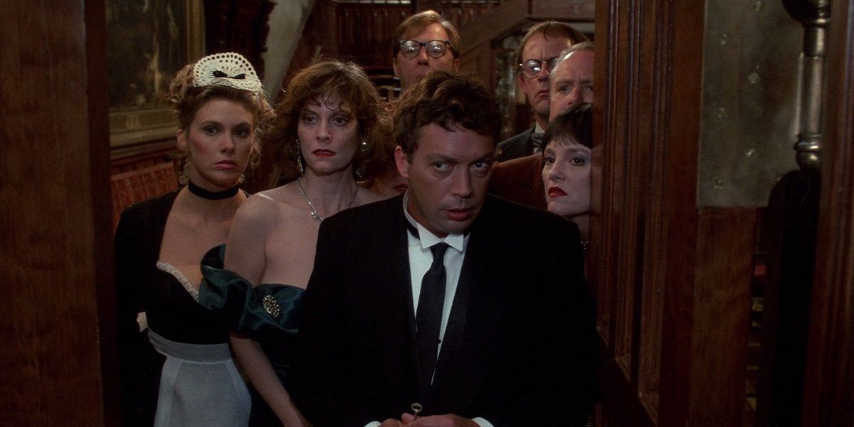 The cast of Clue