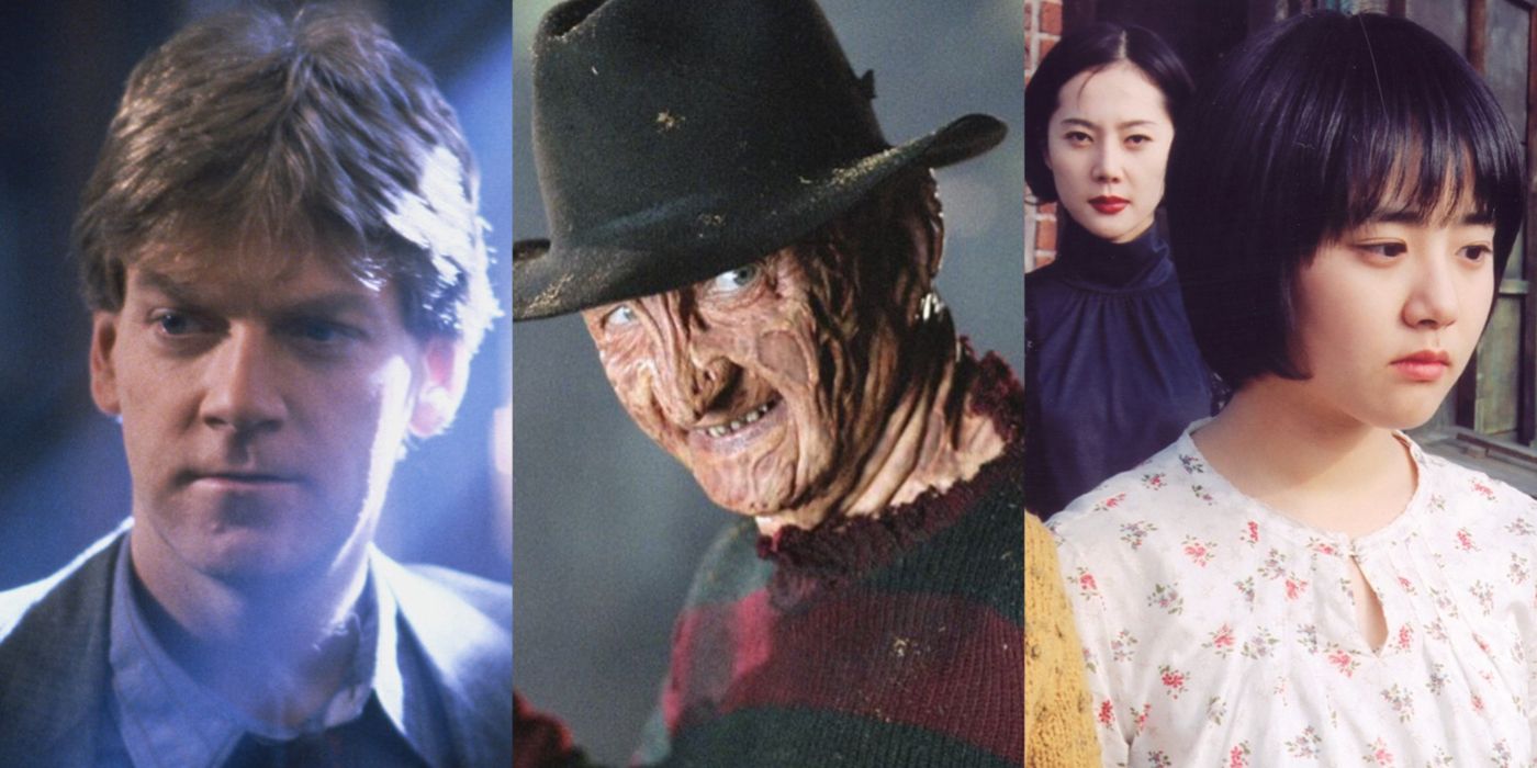 Split image of Dead Again, Nightmare On Elm Street and A Tale Of Two Sisters
